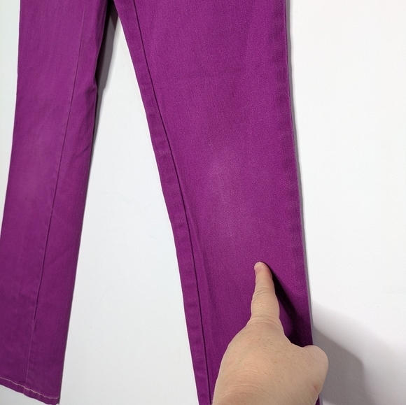 ✨3/$15 Mini Boden purple jeans 12 - Picture 4 of 9